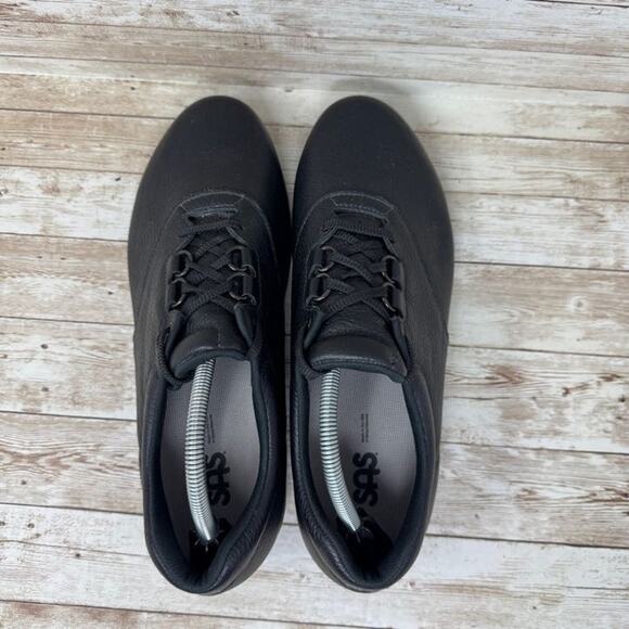 SAS Liberty Black Leather Slip Resistant Lace Up Work Shoes Women's Size 12W - Picture 5 of 9